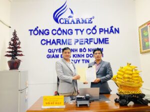 Charme Perfume Công bố Quyết định Bổ nhiệm Giám đốc Kinh doanh Vũ Duy Tin