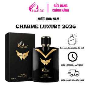 Nước hoa nam Charme Luxury 2026 100ml chính hãng hương thơm nam tính