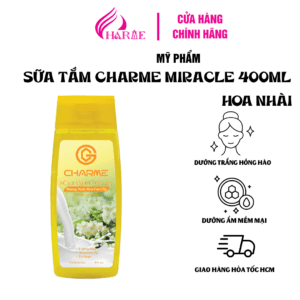 Sữa tắm CHARME MIRACLE - Hương Hoa Nhài 400ml