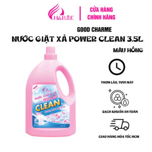 Nước Giặt Xả GOOD CHARME POWER CLEAN MÀU HỒNG 3.5L