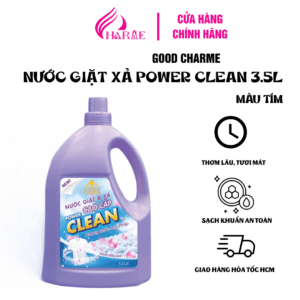 Nước Giặt Xả GOOD CHARME POWER CLEAN MÀU TÍM 3.5L