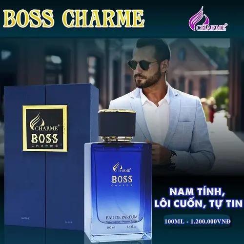 Nước hoa Charme nam mùi trầm ấm thu hút mọi ánh nhìn
