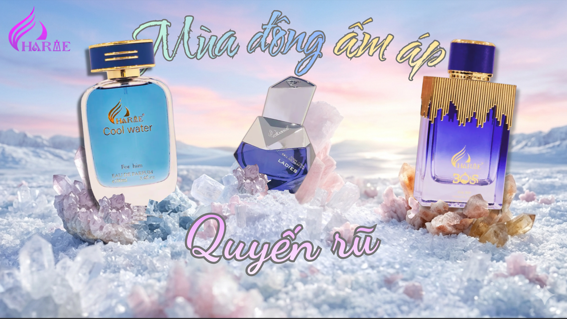 Nước hoa Charme mùa đông ấm áp quyến rũ – Top mùi nam tính cuốn hút