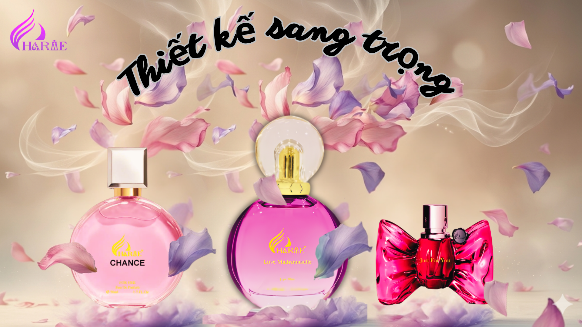 Nước hoa Charme cao cấp – Thiết kế sang trọng, mùi hương đẳng cấp