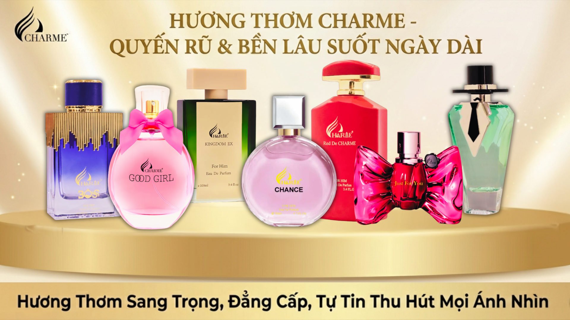 Nước hoa Charme Perfume thơm lâu bao nhiêu tiếng? Đánh giá độ lưu hương thực tế