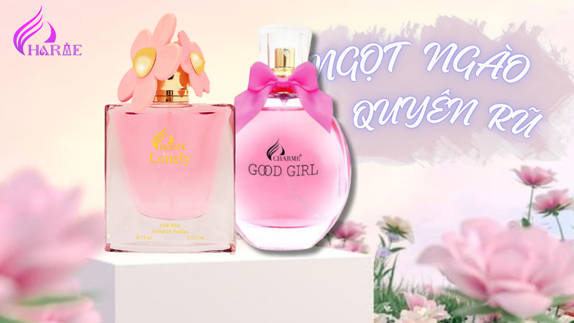 Nước hoa Charme cho nữ ngọt ngào quyến rũ – Top mùi thơm cuốn hút nhất